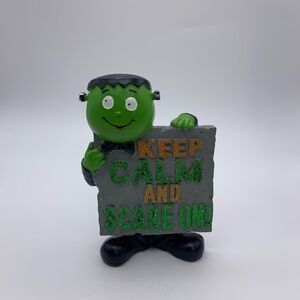 NEW Publix Halloween Figurine Statue FRANKENSTEIN “Keep Calm And Scare On”
